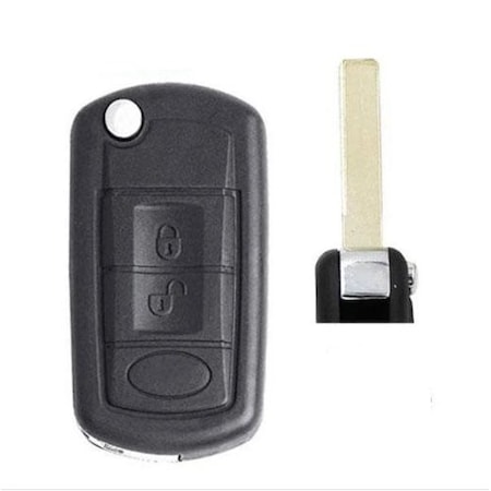 Keyless Factory KeylessFactory: 2006-2011 Land Rover / 3-Button Flip Key / NT8-15K6014CFFTXA / (Chip 46) RFK-LR-4692